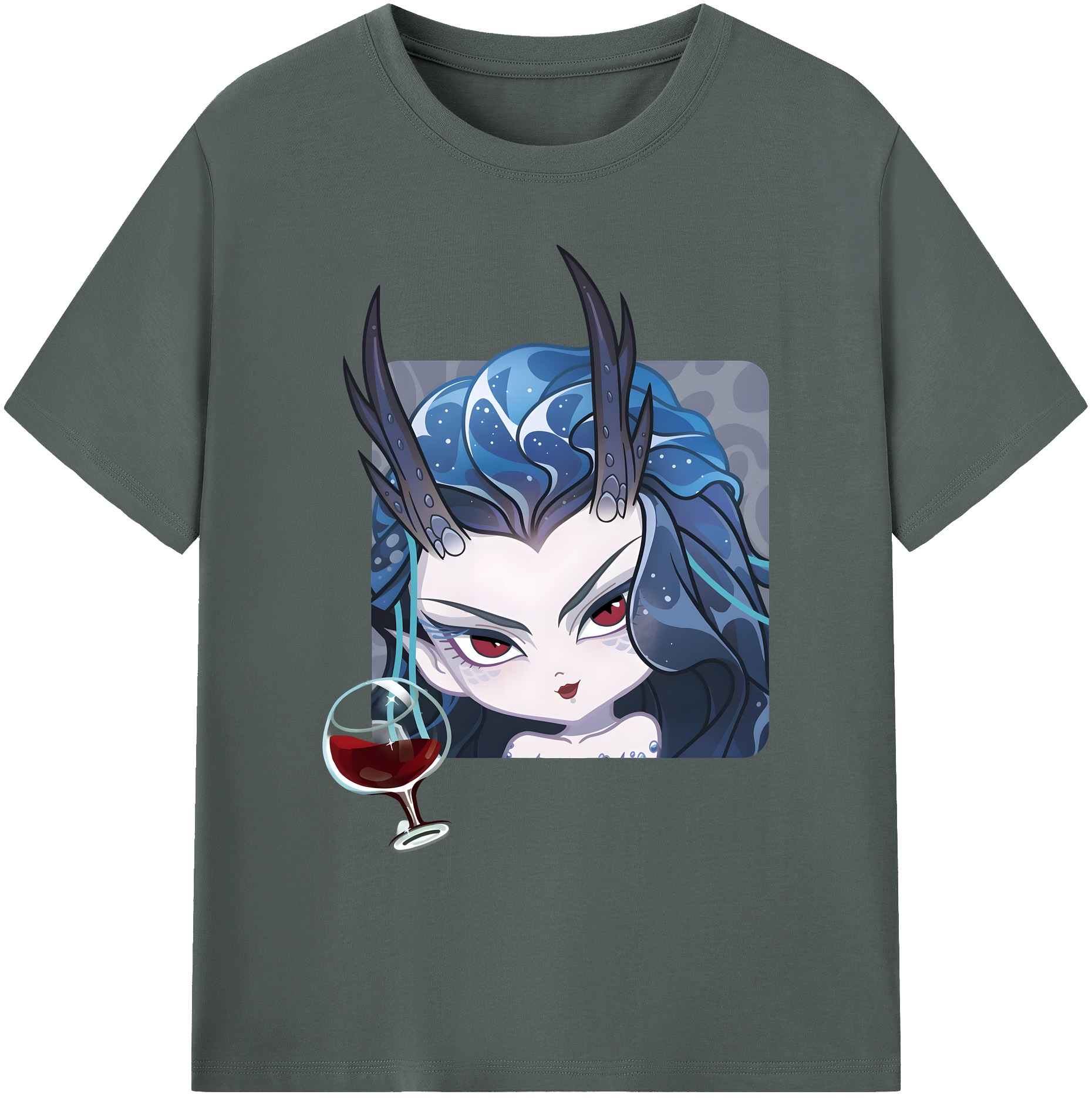（画像用） Ne Zha 2 ナタ 魔童の大暴れ 綿100％ メンズ半袖Tシャツ｜肌触りやわらか＆通気性